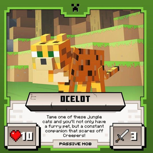 4 Tarjetas Minecraft xCaja