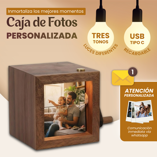 Caja de Fotos Personalizada