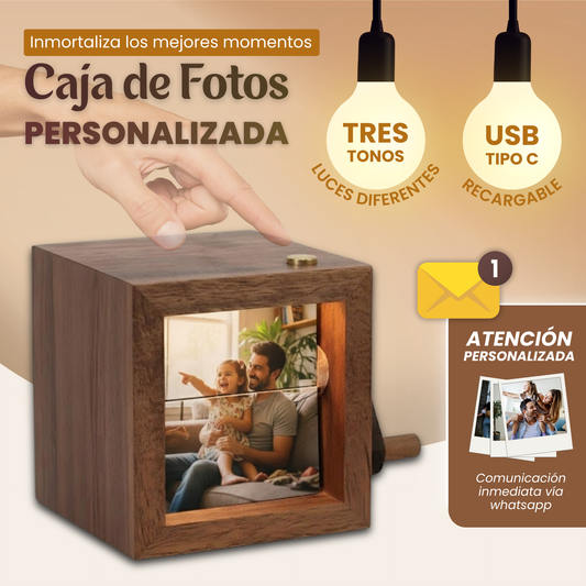 Caja de Fotos Personalizada